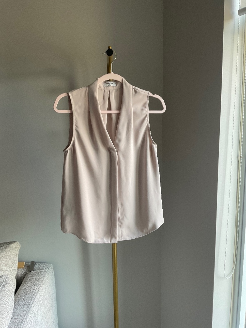 Aritzia Babaton Power Sleeveless Blouse
